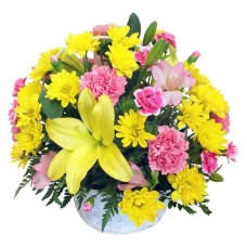 Sunshine Bloom Basket